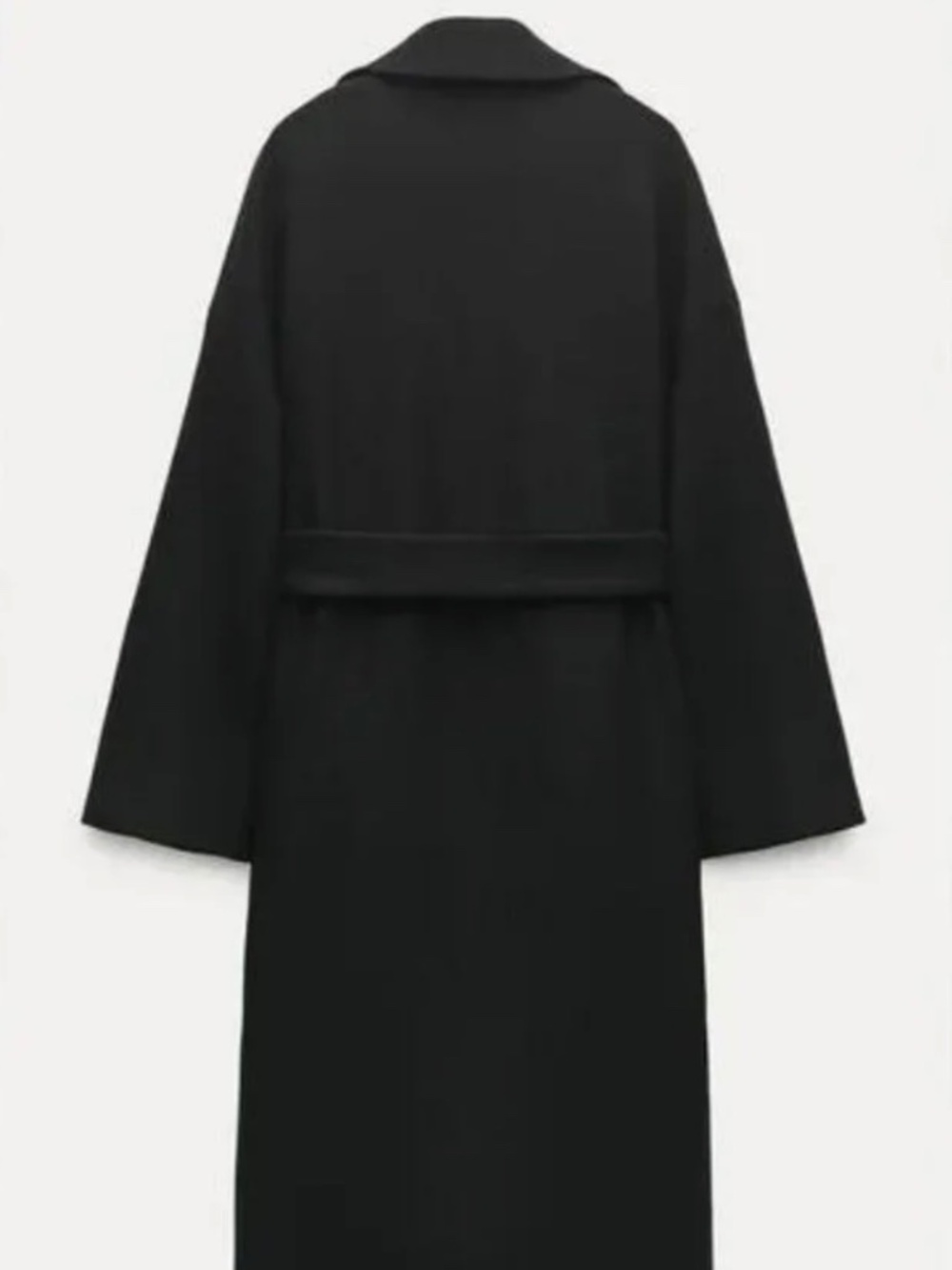 Long Coat Manteco Zara Black - Picture 7 of 8